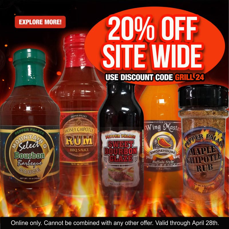 20% off site wide. Use code GRILL24