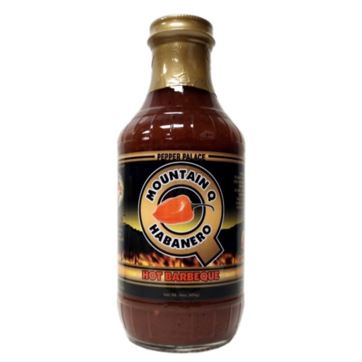 Habanero BBQ Sauce | Mountain Q - Habanero Hot BBQ Sauce — Pepper Palace