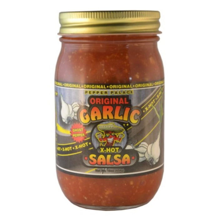 Original Garlic Salsa - XHot W/ Ghost Pepper