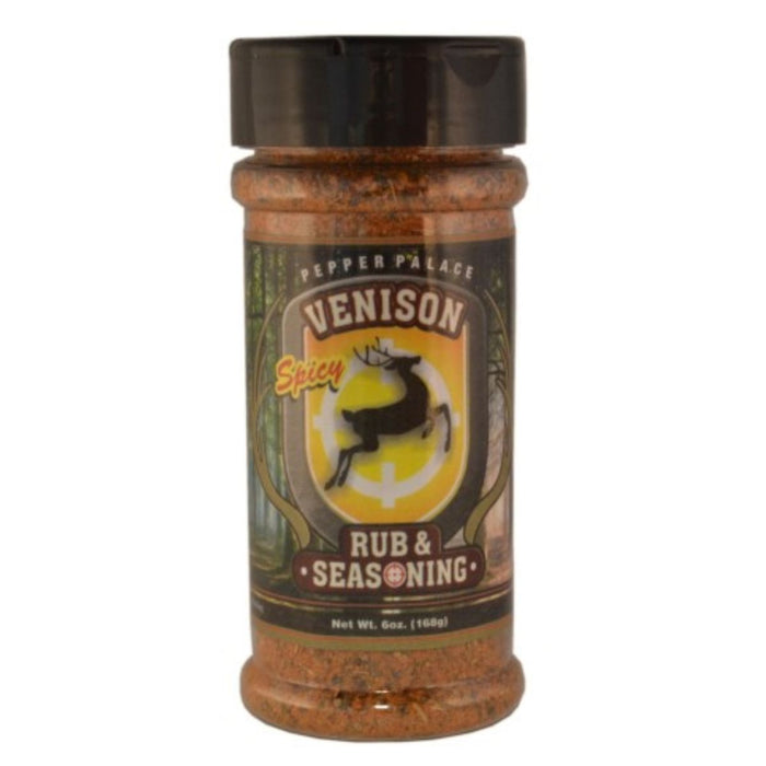 Venison Rub Hot Spicy Seasonings — Pepper Palace