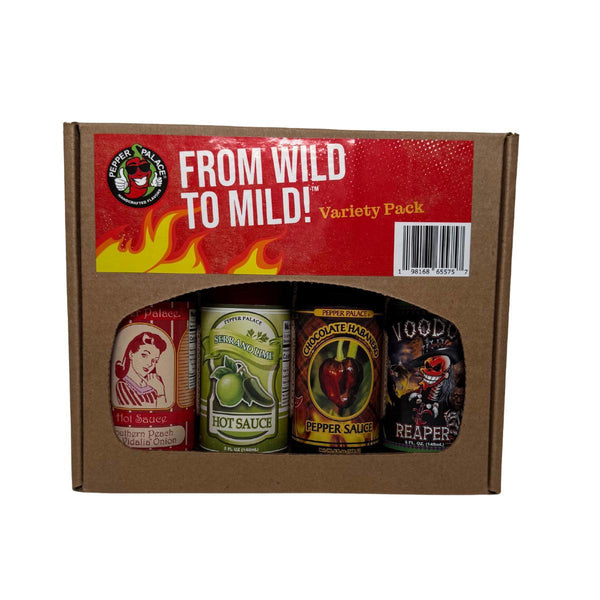Wild to Mild Variety Pack — Pepper Palace