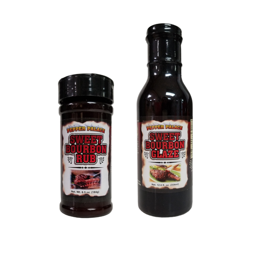 Sweet Bourbon Glaze and Sweet Bourbon Rub