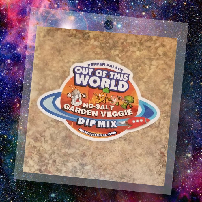 Out of this World Dip Mix - No Salt Garden Vegetable