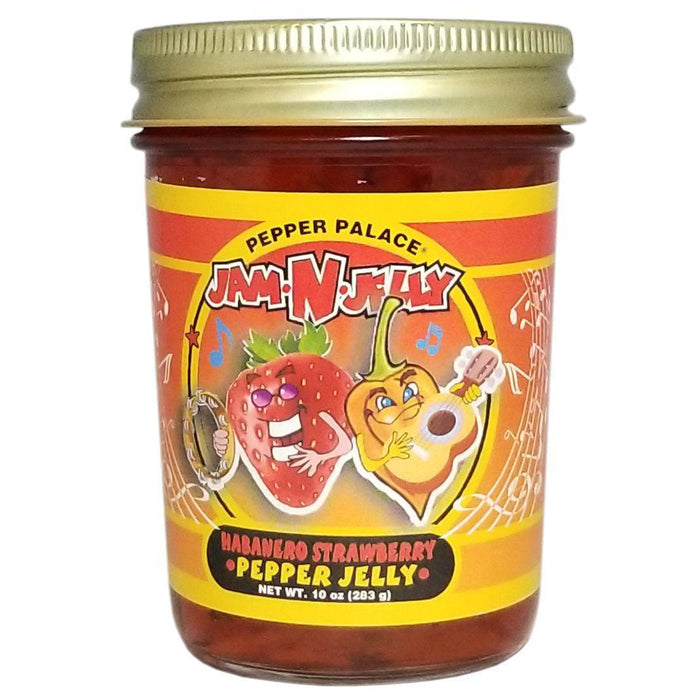 Jam-N-Jelly Habanero Strawberry Jelly