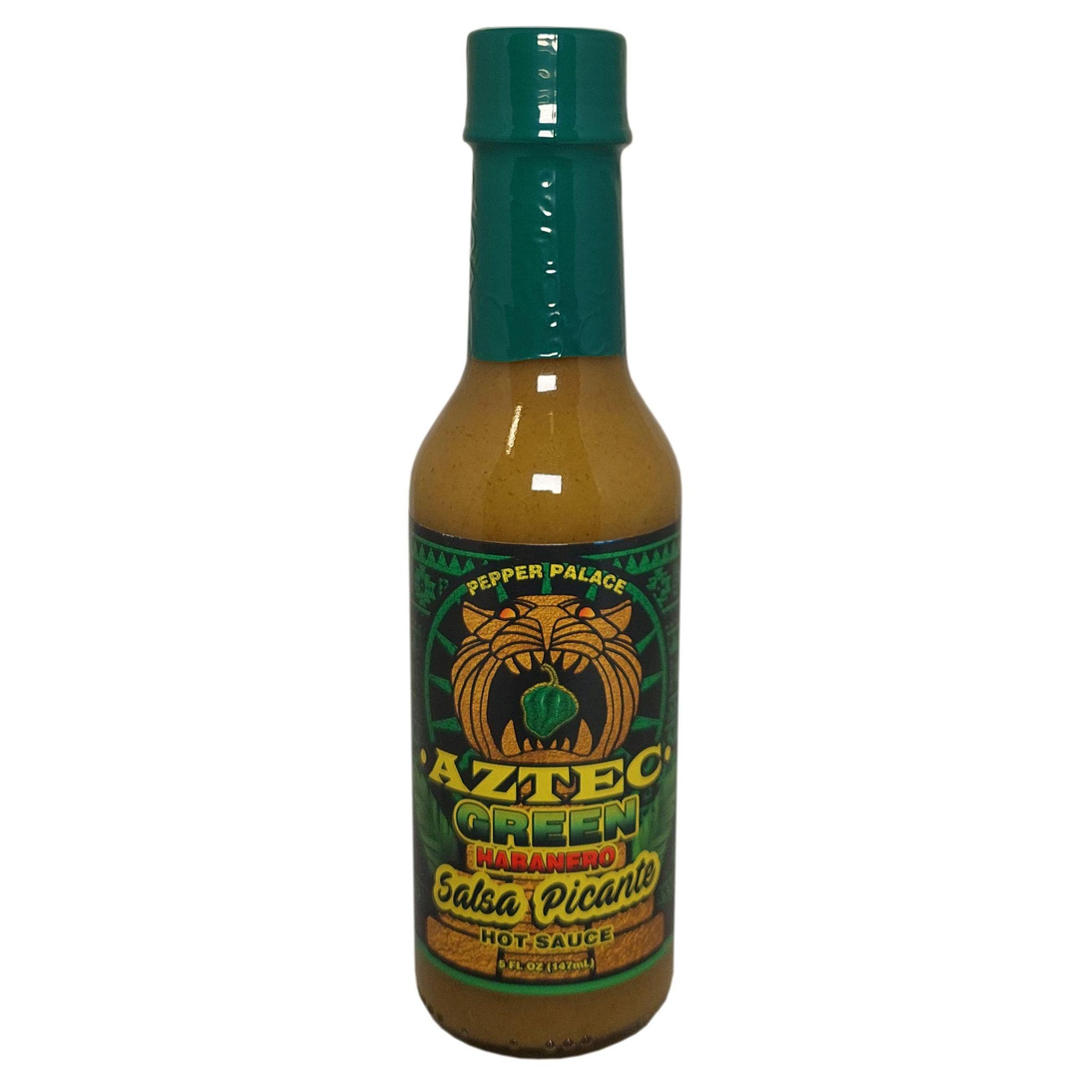 Mexican Green Hot Sauce | Aztec Green Habanero Salsa Picante — Pepper ...
