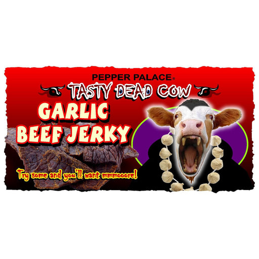 Tasty Dead Cow Garlic Beef Jerky