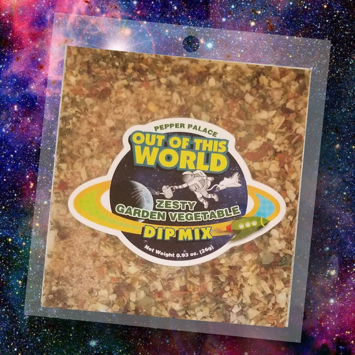 Pepper Palace Out of this World Dip Mix Zesty Garden Vegetable