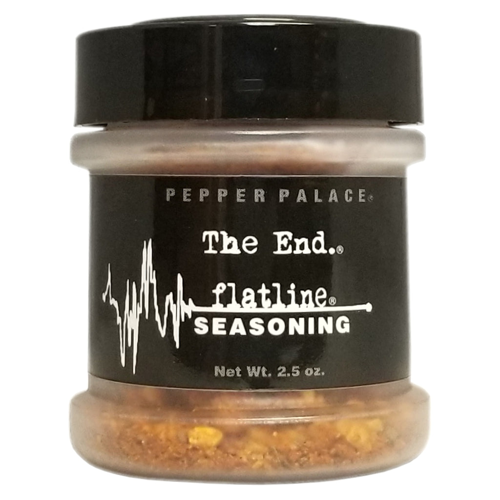 The End: Flatline Hot Sauce — Extreme Heat — Pepper Palace