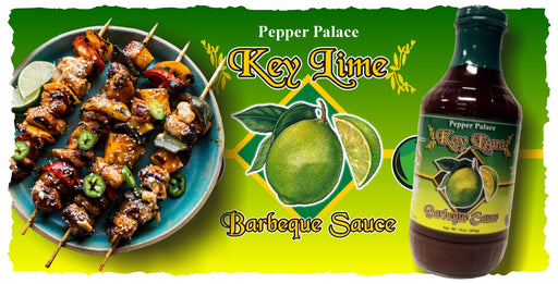 Key Lime BBQ with chicken and veggie skewers