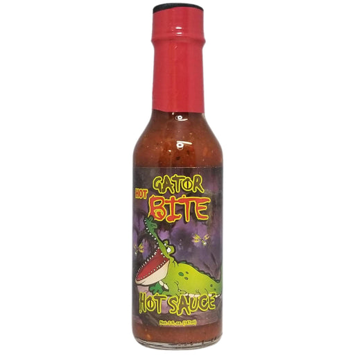 Pepper Palace Gator Bite Hot Sauce in a bottle