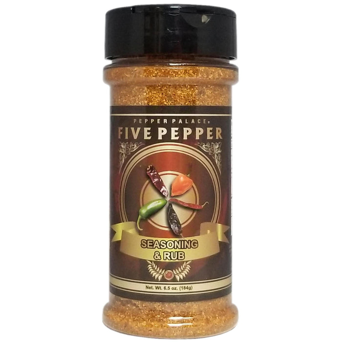 Five Pepper Seasoning and Rub