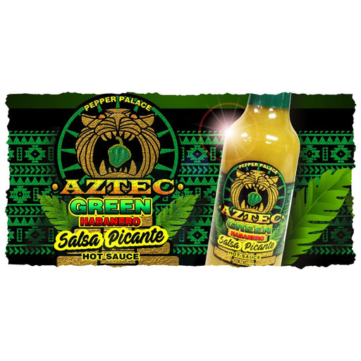 Pepper Palace Aztec Green Habanero Salsa Picante