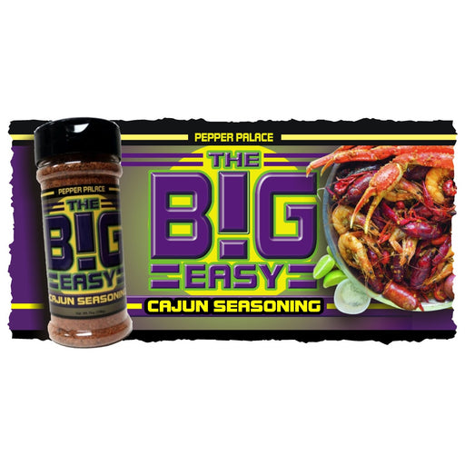he Big Easy Seasoning with a crab and crawfish boil