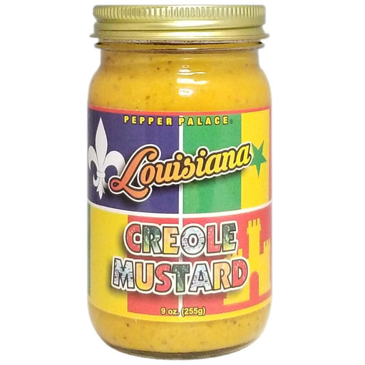 Pepper Palace Creole Mustard is a jar