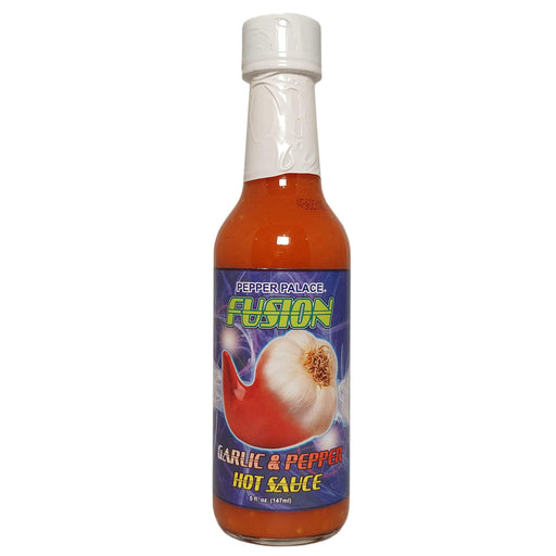 Pepper Palace Garlic and Pepper Fusion Hot Sauce in Bottle