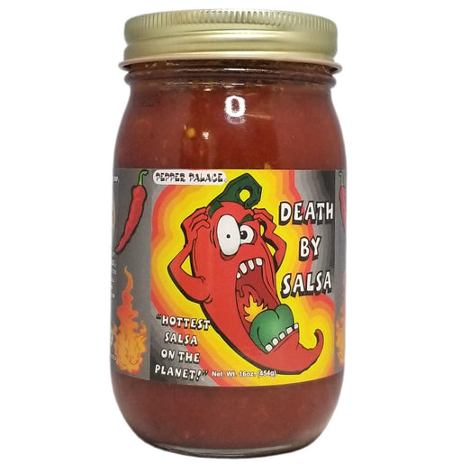 Death by Salsa in a jar