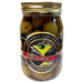 Pepper Palace Gourmet Garnishes Garlic Stuffed Olives in a jar