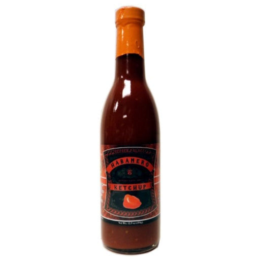 Pepper Palace Habanero Ketchup in a bottle
