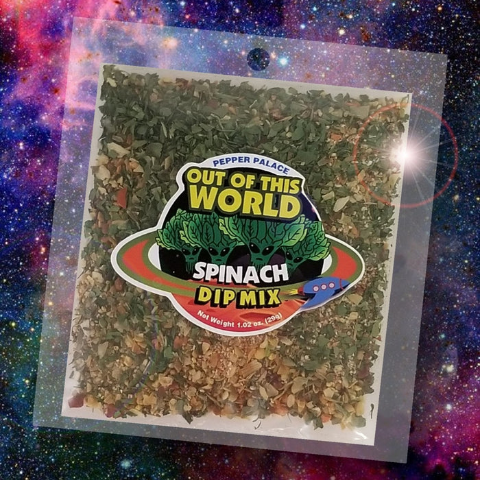 Pepper Palace Out of this World Dip Mix Spinach